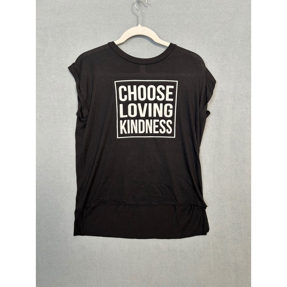 Bhante Sujatha Lovingkindness Monk World Dharma Tour Graphic Muscle Tee Black